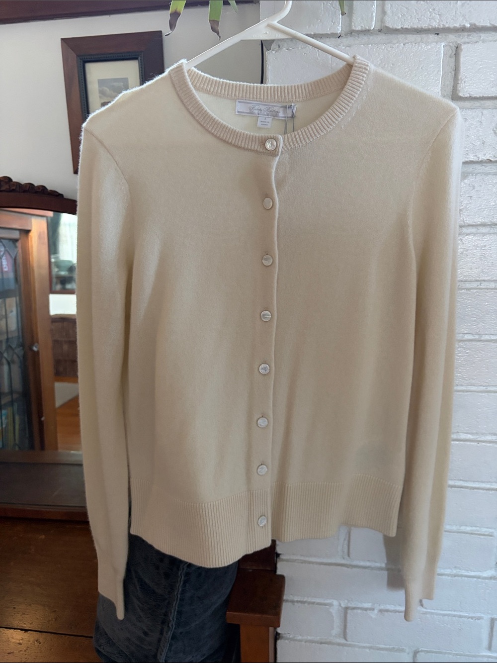 Brooks Brothers Cashmere Button-Up Women's Cardigan